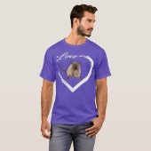 Liebe Hamster Lover Premium T-Shirt (Vorne ganz)
