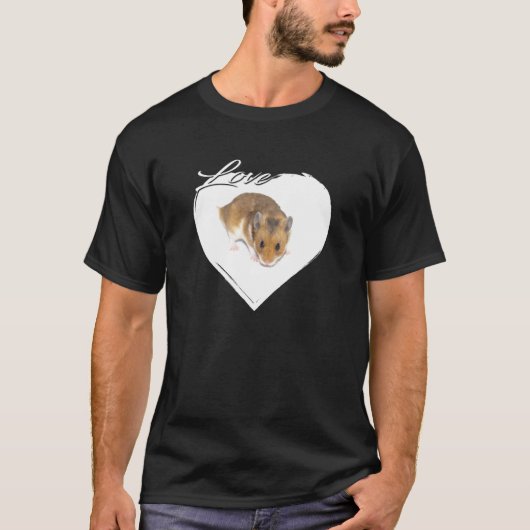 Liebe Hamster Lover T-Shirt (Vorderseite)