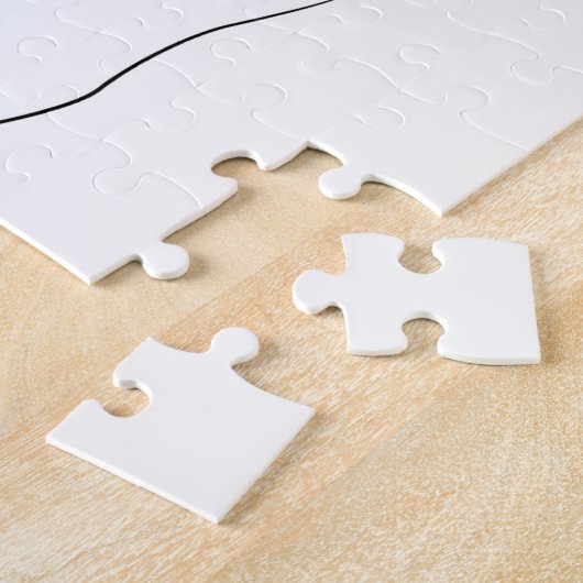 Liebe Hand Heart Line Kunst Zeichnend Niedlich Mod Puzzle (Seite)