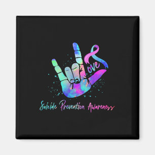 Liebe Hand Sign Suizidprävention Woche S Magnet