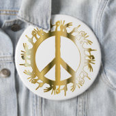 LIEBE HANDS PEACE SIGN BUTTON (Beispiel)