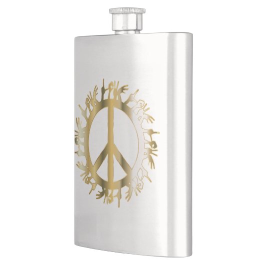 LIEBE HANDS PEACE SIGN FLACHMANN (Links)