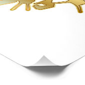 LIEBE HANDS PEACE SIGN POSTER (Ecke)