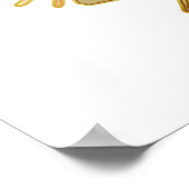 LIEBE HANDS PEACE SIGN POSTER (Ecke)