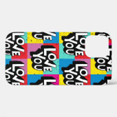 Liebe. Handschriftenmuster für Valentine d Case-Mate iPhone Hülle (Rückseite (Horizontal))