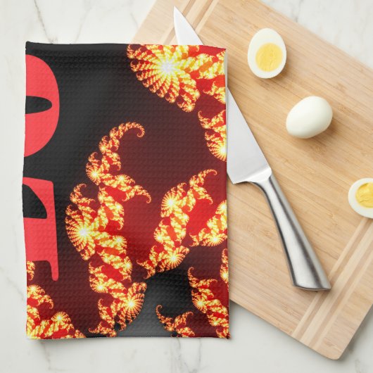 Liebe Handtuch (Viertel Falte)