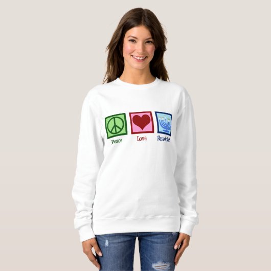 Liebe Hanukkah Sweatshirt (Vorne ganz)