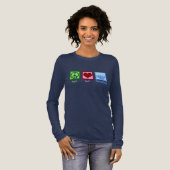 Liebe Hanukkah Tri-Blend Shirt (Volle Vorderseite)