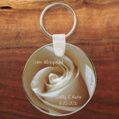 Liebe Happens Gastgeschenk Hochzeit Schlüsselanhän Schlüsselanhänger (Vorderseite)