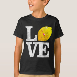 Liebe Happy Lemon Fresh Summer Lemons Lemonade T-Shirt