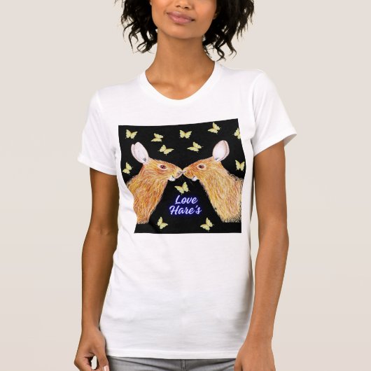 Liebe Hares Shirt (Vorderseite)