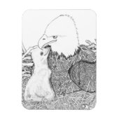 Liebe HARRIET + BABY E16 CUDDLE Magnet (Vertikal)