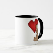 Liebe-Häschen-T - Shirts und Geschenke Tasse (VorderseiteRechts)