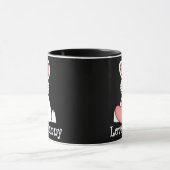 Liebe-HäschenValentine Tasse (Zentrum)