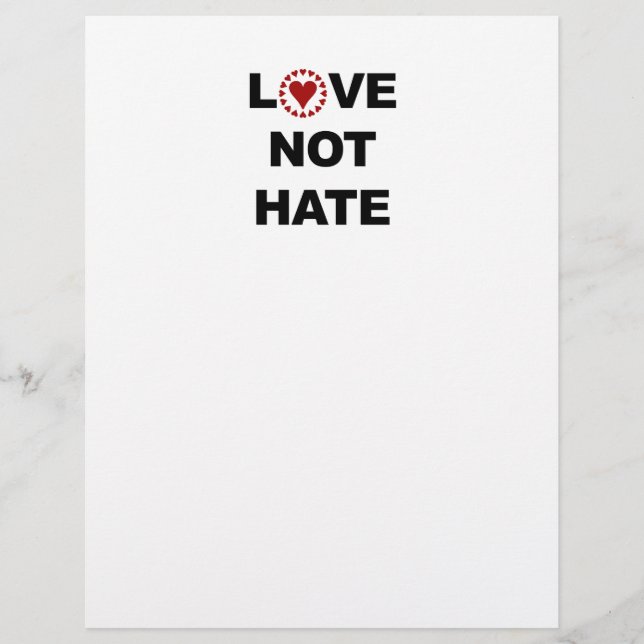 LIEBE HASST NICHT (Vorderseite)