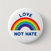 LIEBE HASST NICHT BUTTON (Vorderseite)