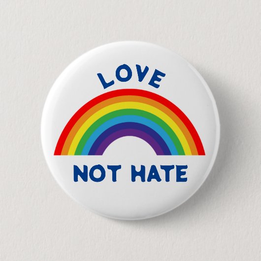 LIEBE HASST NICHT BUTTON (Vorderseite)