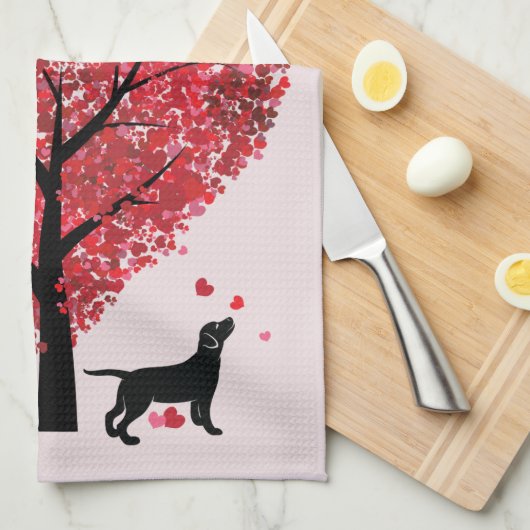 Liebe hat 4 Tatzen und einen Handtuch (Viertel Falte)