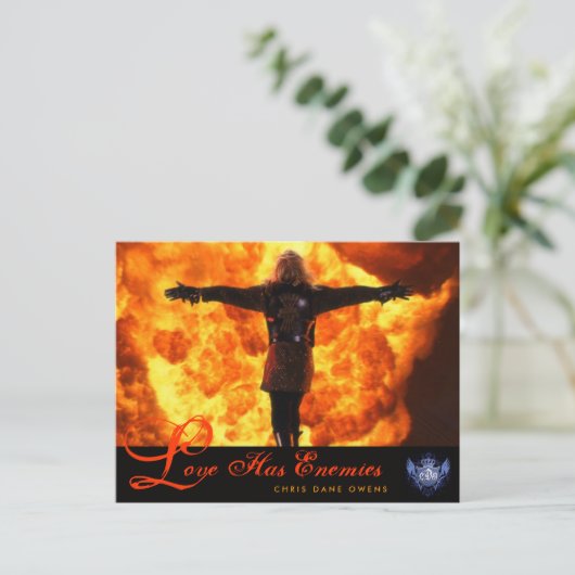 Liebe HAT ENEMIEN - Postkarte (Stehend Vorderseite)