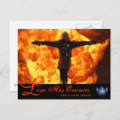 Liebe HAT ENEMIEN - Postkarte (Vorne/Hinten)