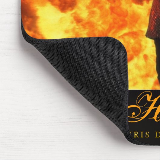 Liebe hat Feinde - Mausunterlage Mousepad (Ecke)