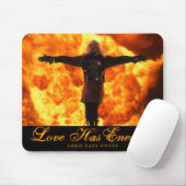 Liebe hat Feinde - Mausunterlage Mousepad (Mit Mouse)
