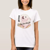 Liebe hat Fell Bichon T-Shirt (Vorderseite)