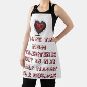 Liebe hat kein Alter, keine Grenzen und keinen Tod Schürze (InSitu)