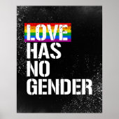 Liebe hat kein Geschlecht - LGBTQ-Rechte - Poster (Vorne)