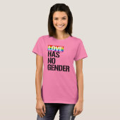 Liebe hat kein Geschlecht - LGBTQ-Rechte - T-Shirt (Vorne ganz)