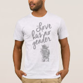 LIEBE HAT KEIN GESCHLECHT T-Shirt (Vorderseite)