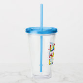 Liebe hat keine Grenzen Acryltrinkbecher (Rechts)