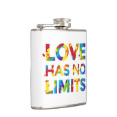 Liebe hat keine Grenzen Flachmann (Rechts)