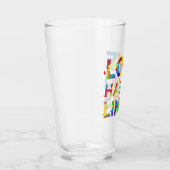 Liebe hat keine Grenzen Glas (Rechts)