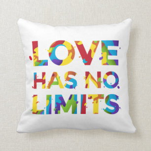 Liebe hat keine Grenzen Kissen
