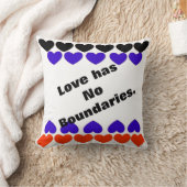 Liebe hat keine Grenzen Kissen (Decke)