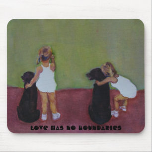 LIEBE HAT KEINE GRENZEN - Mausunterlage Mousepad
