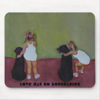 LIEBE HAT KEINE GRENZEN - Mausunterlage Mousepad