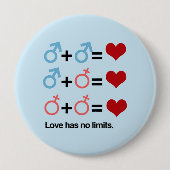 LIEBE HAT KEINE GRENZEN - .pnng Button (Vorderseite)