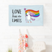 Liebe hat keine Grenzwerte für Unicorn Banner (Insitu)