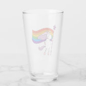 Liebe hat keine Grenzwerte für Unicorn Glas (Rückseite)