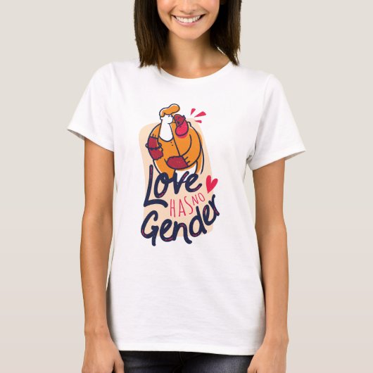 Liebe hat keinen geschlechtsspezifischen T - Shirt (Vorderseite)
