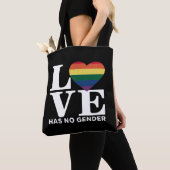 Liebe hat keinen LGBTQ-Rainbow-Pride-Monat Tasche (Von Nahem)