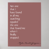 "Liebe hat mich gefunden" Poster (Vorne)