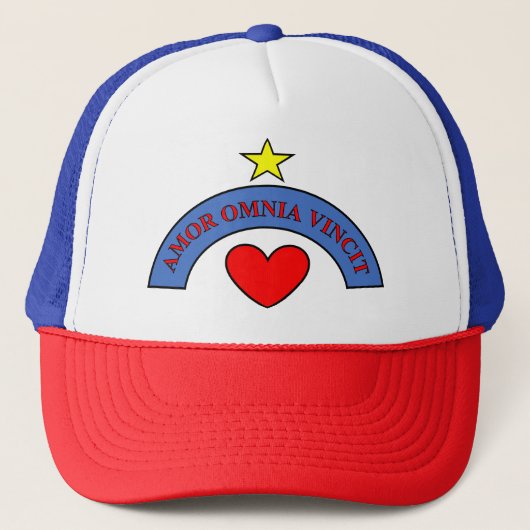 LIEBE Hat Truckerkappe (Vorderseite)