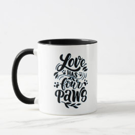 Liebe hat vier Pfoten Tasse