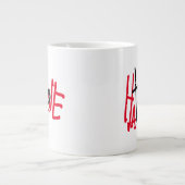 LIEBE HATE Changing MOOD KAFFEE TASSE (Vorderseite)