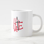LIEBE HATE Changing MOOD KAFFEE TASSE (Rechts)