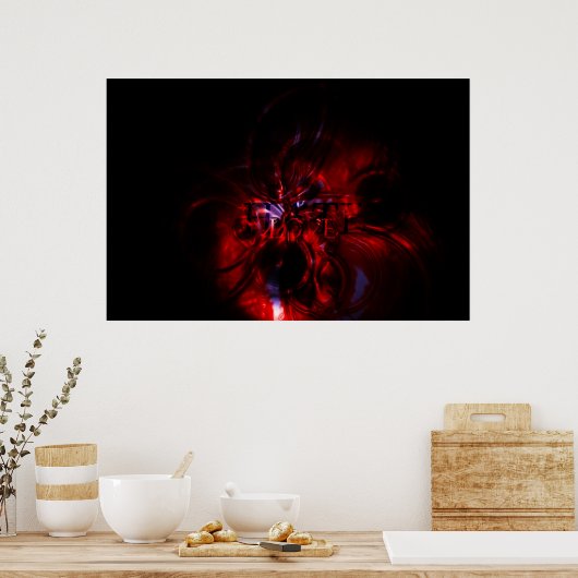 Liebe Hate - Groß Poster (Küche)