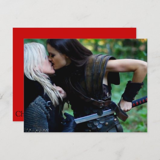 Liebe & Hate Postcard-CDO Postkarte (Vorne/Hinten)